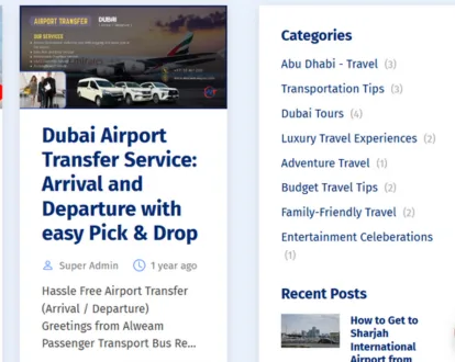Dubai tour