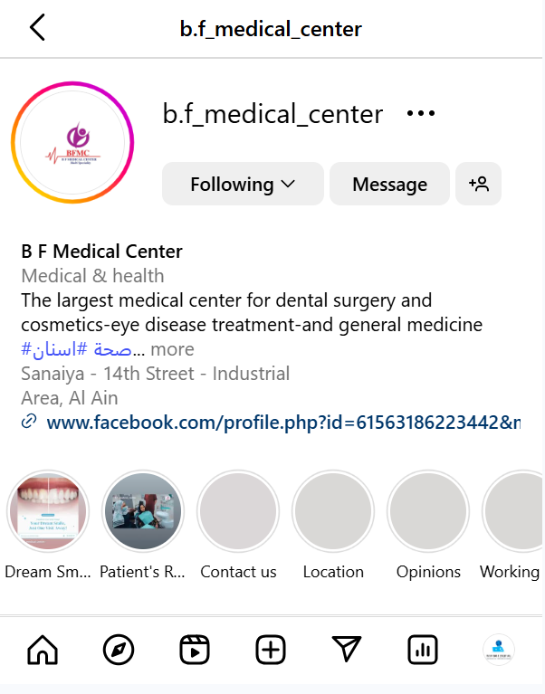 bf medial center instagram