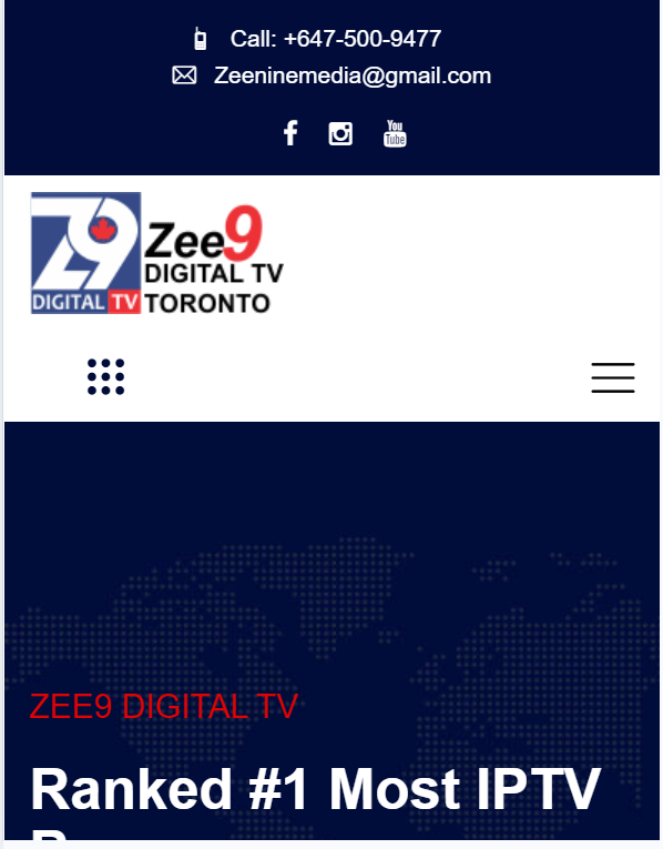 Web Design & SEO Strategy for Z9TV – A Leading 24/7 Online Media Channel