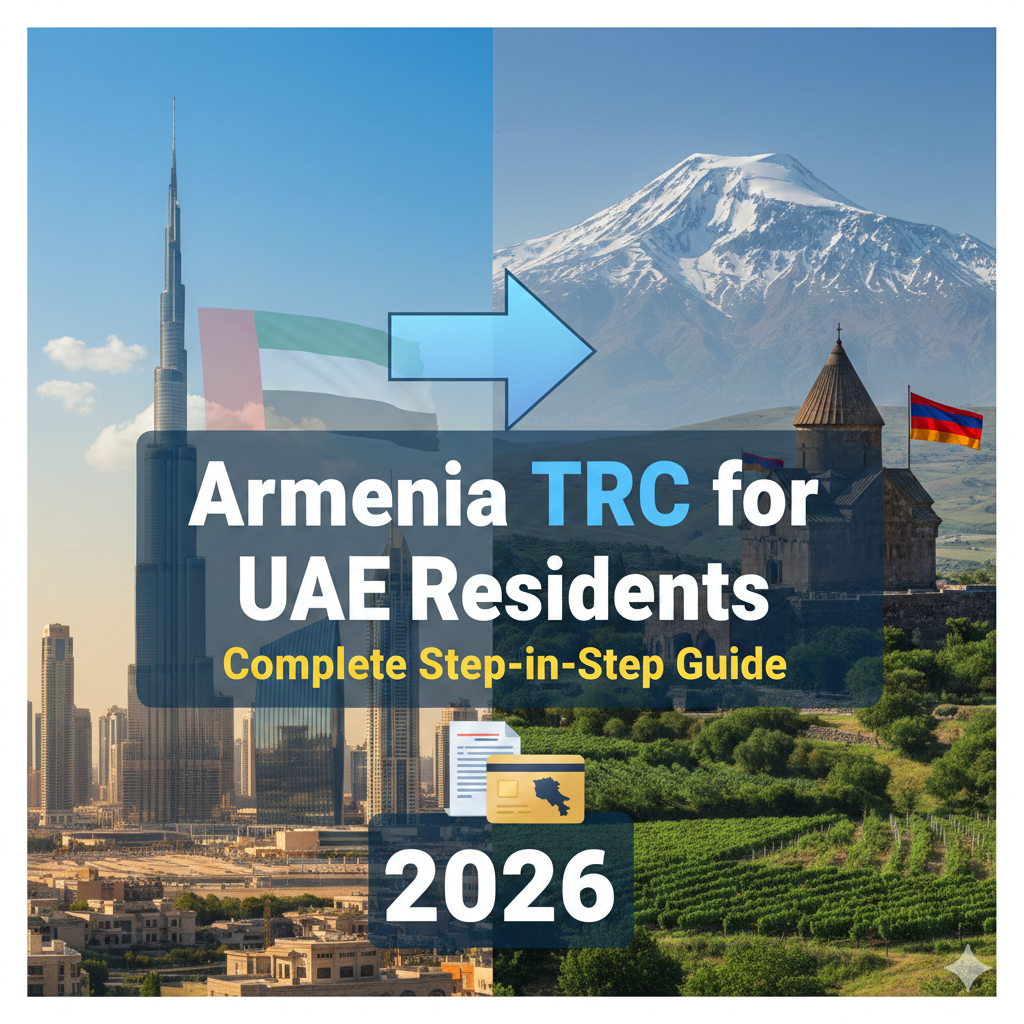 Armenia TRC for UAE Residents – Complete Step-by-Step Guide (2026)